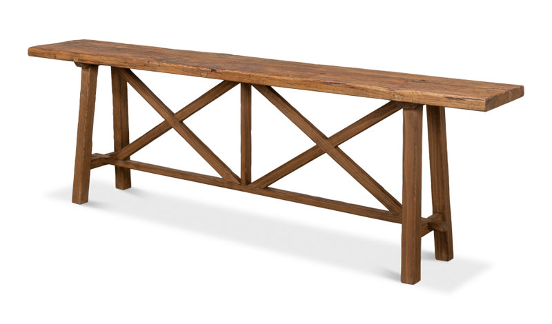 Berlin 93'' W Solid Wood Console Table