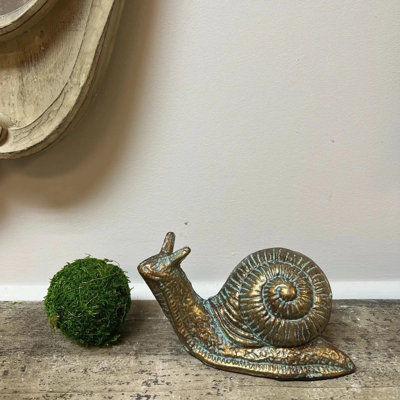STATUE DE SNAIL EN FONTE