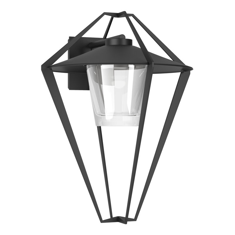 Stellar Outdoor Wall Lantern, Coastal Black, 23.5" H x 18.2" W x 18.6" D
