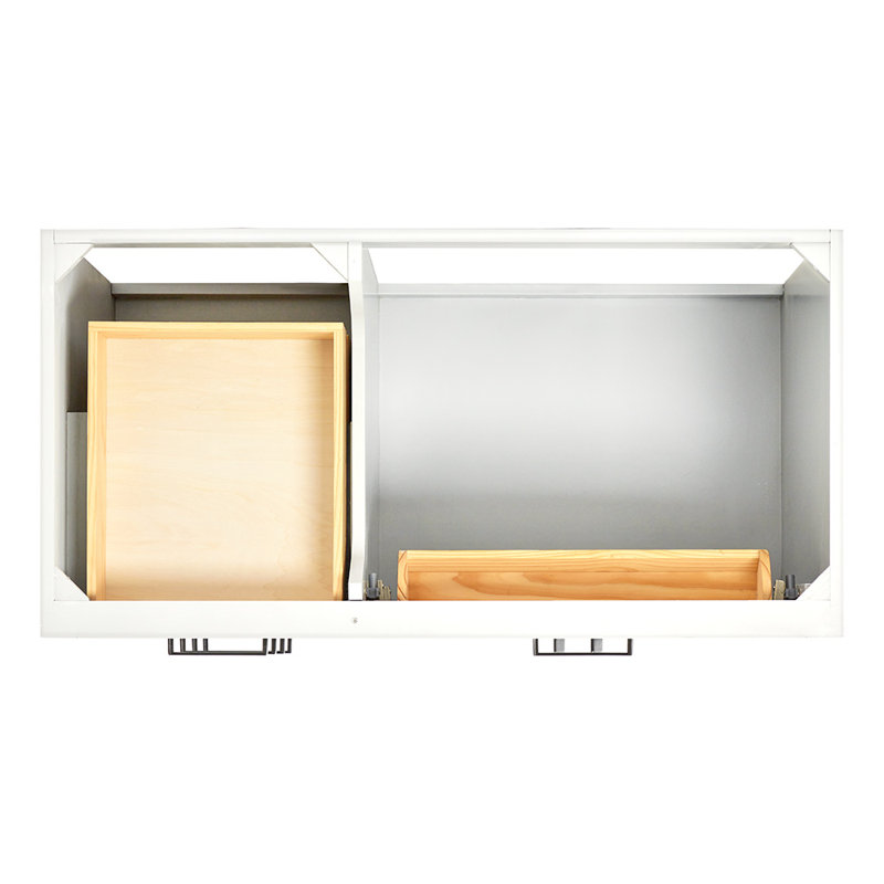 42" Single Bathroom Vanity Base only, White