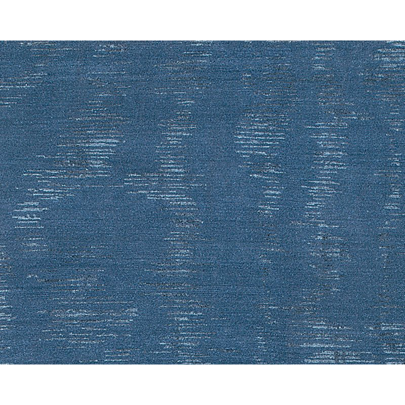 Moire Area Rug in Blue