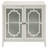 White Console Table with 2 Doors