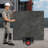 Adjustable Panel Dolly With 8" Pneumatic Wheels