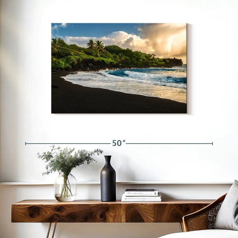 Gillard Waianapanapa plage noire