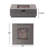 SQUARE Iron FIRE PIT-50 000 BTU