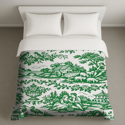 Housses de couette vertes