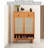 Japanese-style wicker and solid wood shoe cabinet-2107352683