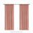 Semi-Sheer Light Filtering Back Tab Single Curtain Panel-2030133760-2030133767