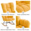 Solid + Manufactured Wood/Iron Rocking Chair-1378224756