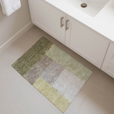 Tapis moderne lavable à la machine Premium