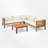 Acacia 4 - Person Patio Conversation Set with Cushions-206060079