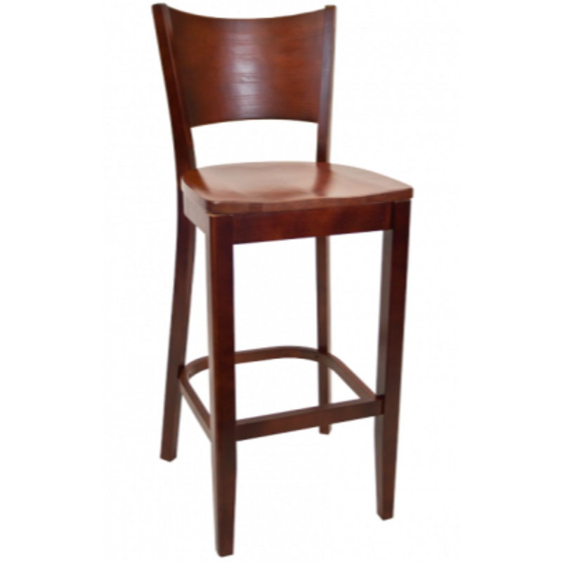 Tabouret de bar 29 po en bois massif