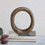 Holderness Modern Decorative Carved Wood Standing Circle