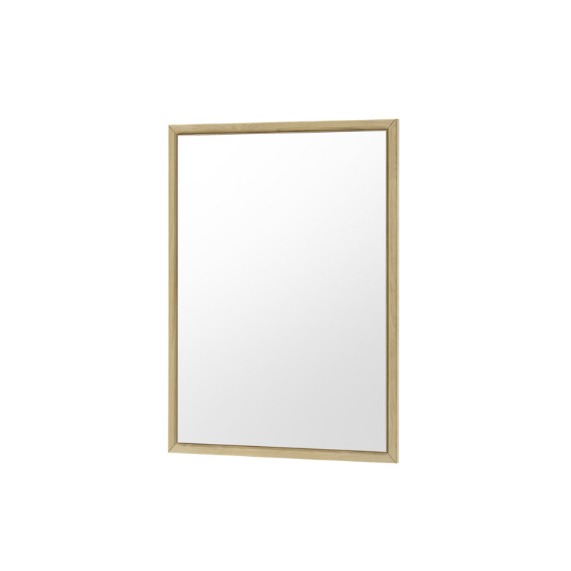 Skyline Wood Flat Wall Mirror