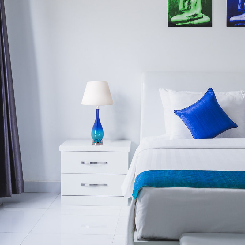 Table Lamp, Dégradé bleu