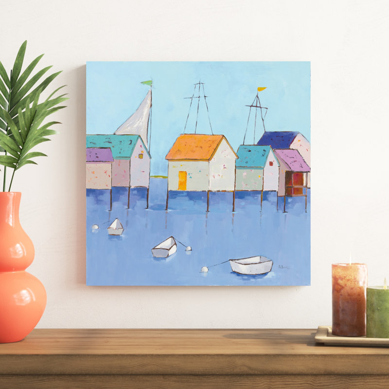Boat House Row, H 20 po x l 20 po x P 1,25 po