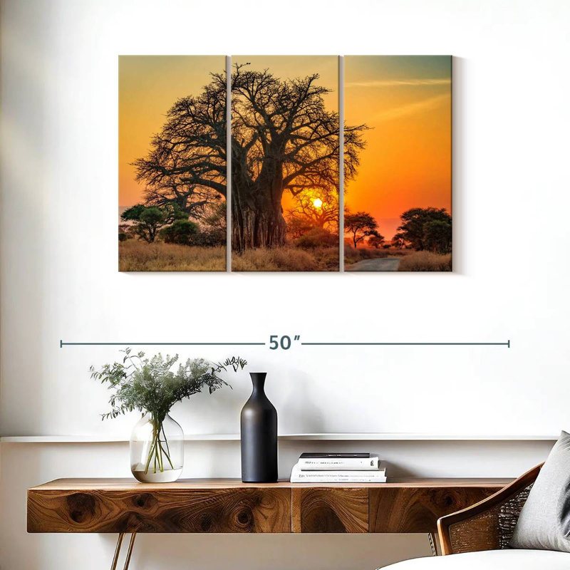 Nicci Tarangire Baobab Tree, 24" H x 38" W