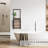 Wall Mounted Towel Rack with Wooden Shelf