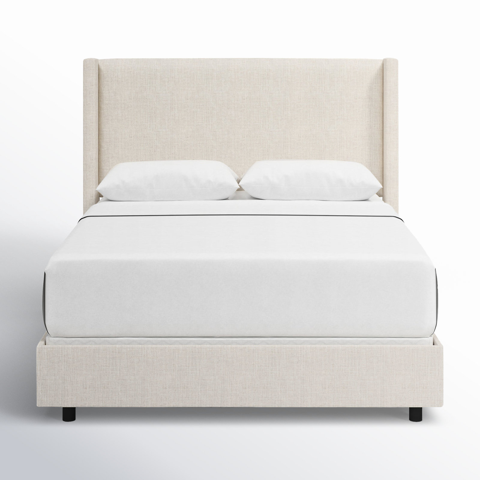 Hanson Upholstered Wingback Bed - Modern Comfort