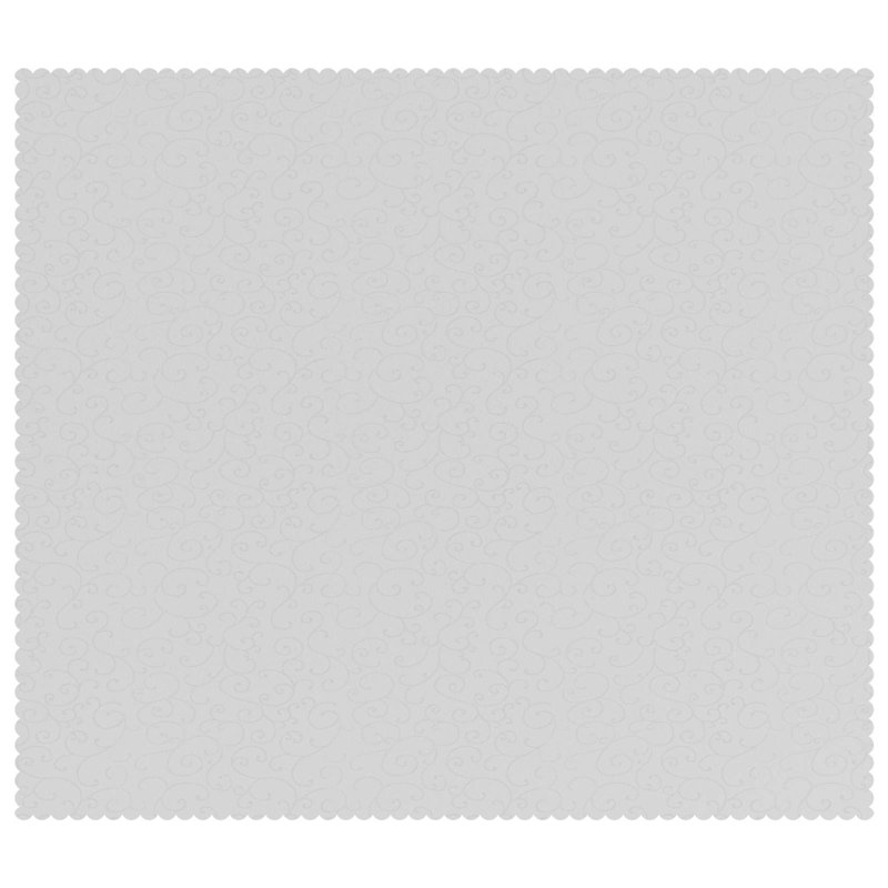  Table Cloth Dining Cover Kitchen Tablecloth Living Room Modern Jacquard, 180cm L, White