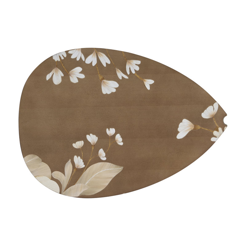 Bouquet End Table, Toasted Cashew