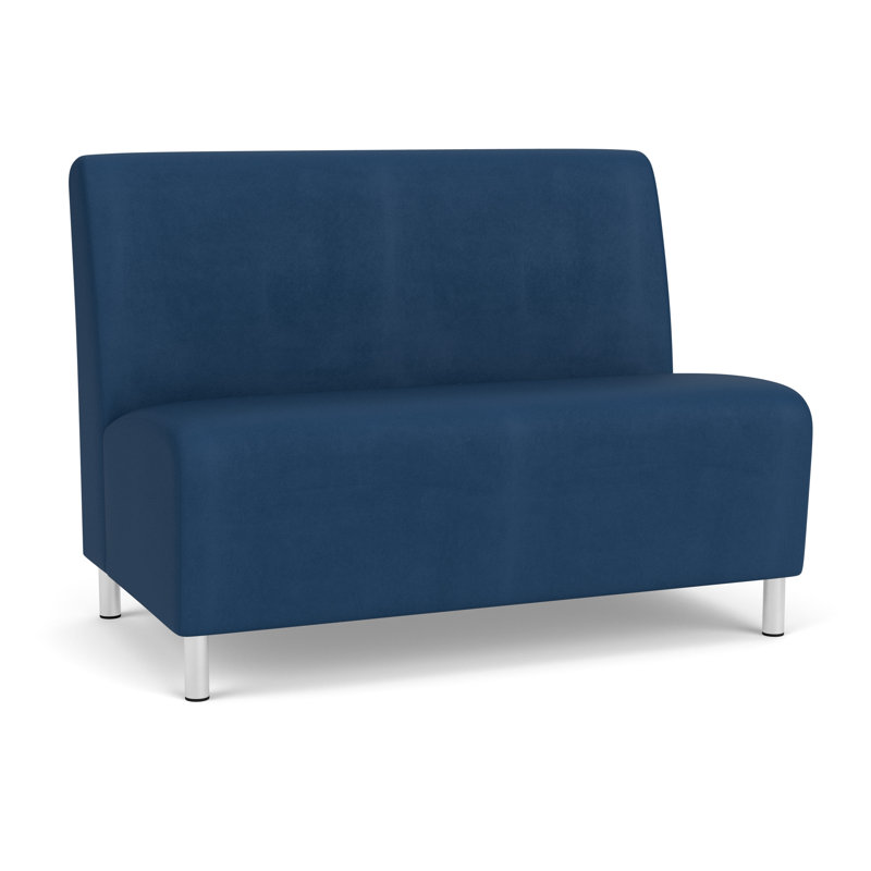 Causeuse sans accoudoirs Ravenna, Acier brossé, Patriot Plus Blue Ridge