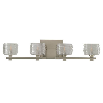 Meuble-lavabo 4 lumières Clearwater