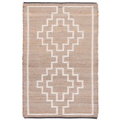 Adriyel Natural Fiber 375 Area Rug In Natural / Ivory