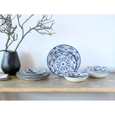 Fresco 12 Piece Dinnerware Set - Service for 4