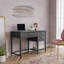 Adjustable Solid Wood Base Standing Desk-1570361317