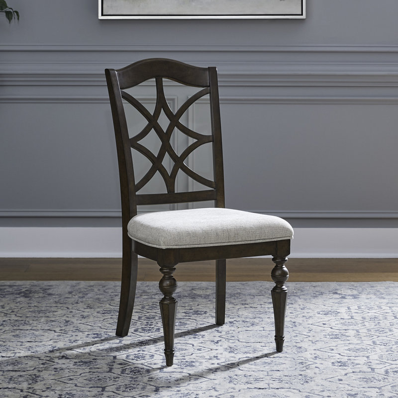  Ensemble de salle à manger à tréteaux Tawona avec 6 chaises rembourrées, 7 pièces : table, 6 chaises