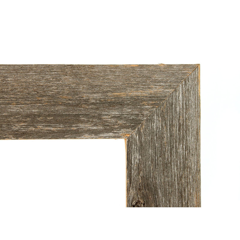 Floreat Rustic Gray Wood Matte Picture Frame, 5" x 7"