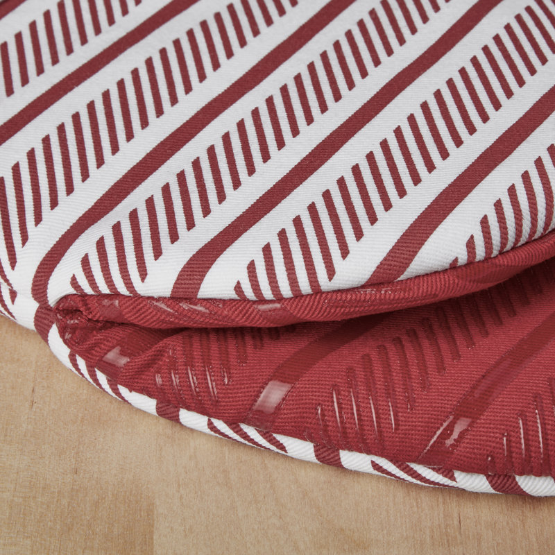 KITCHENAID Albany Mini Oven Mitt 2-Pack Set, Red, 5.5" W x 8" L