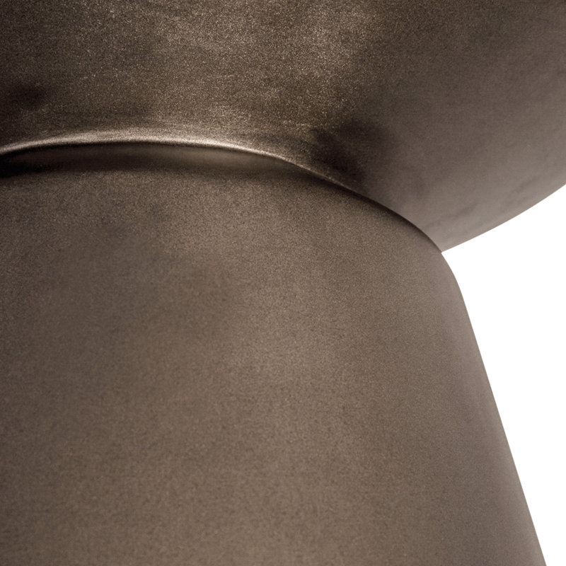 Table de bout tambour 100% béton Camon, Bronze