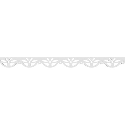 Garniture de sol en PVC de qualité architecturale H 4 po x P 5/8 po x L 48 po Weston