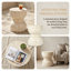 Table d'appoint d'extérieur avec texture de pierre, table d'appoint en béton MGO, tabouret de jardin moderne pour terrasse-126609798