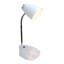  Lampe de bureau compartimentée avec support pour tablette / iPhone / iPad / col de cygne pliable-138029225
