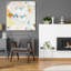 «Map Collage Crop» par Courtney Prahl, art mural en verre acrylique-1688690508