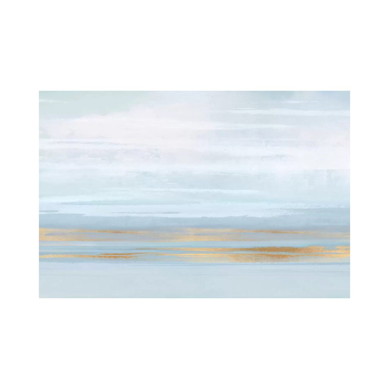 Sky Blue Perspective by Jake Messina - Wrapped Canvas Painting, 101.6 cm H x 66.04 cm W