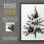 «Christmas Holiday Art» CDXXII encadré, impression - bois massif-2060289705-2060289707