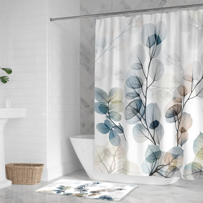 Kulsum Floral Shower Curtain