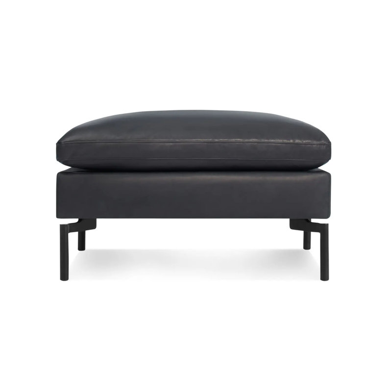 Nouveau repose-pieds en cuir New Standard, Cuir véritable granit