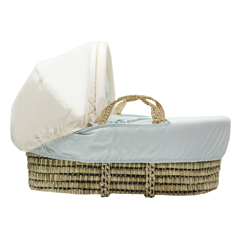 Moses Basket with Bedding with Mattress