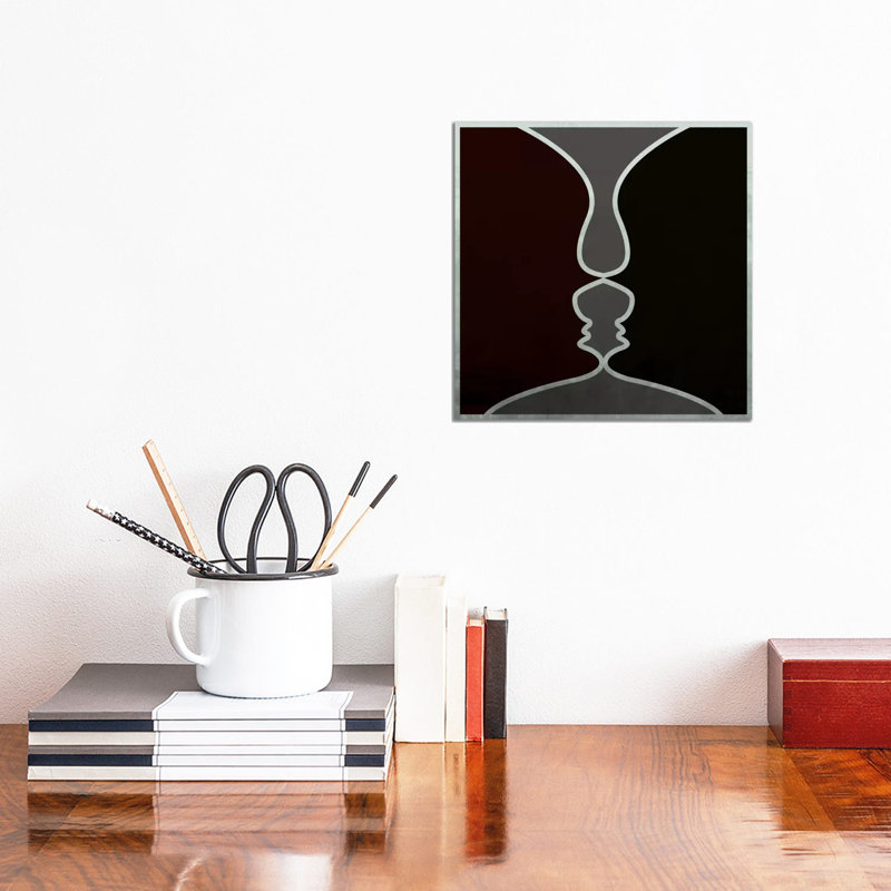Face To Face - Wrapped Canvas Print, 30.48 cm H x 30.48 cm W