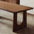 Rectangular solid wood dining table sets-105626168