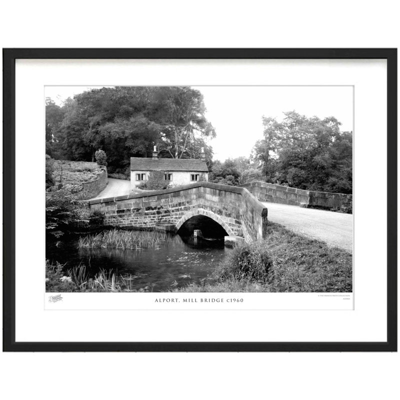 Castletown, From The Pier 1893 by Francis Frith - Single Picture Frame Print, 45cm H x 60cm W x 2.3cm D