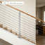2Pcs Slope Cable Railing Posts, Cable Railing Post for 25-40 Degrees Slope-137996030