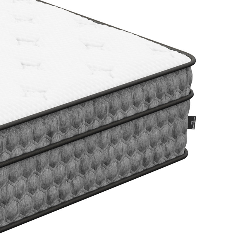 Matelas simple 11 po, blanc, hauteur 45 po, matelas mi-ferme, blanc, 73,33 po x 38,9 po 10,94 po, 56,57 lb, Twin