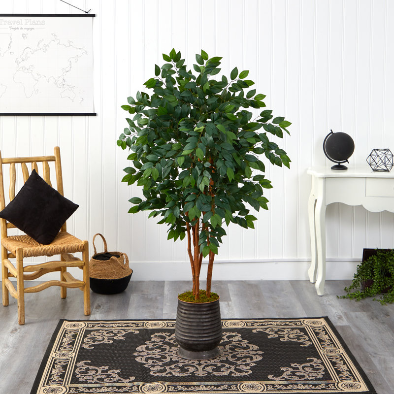 Arbre Sakaki artificiel 57 po en pot