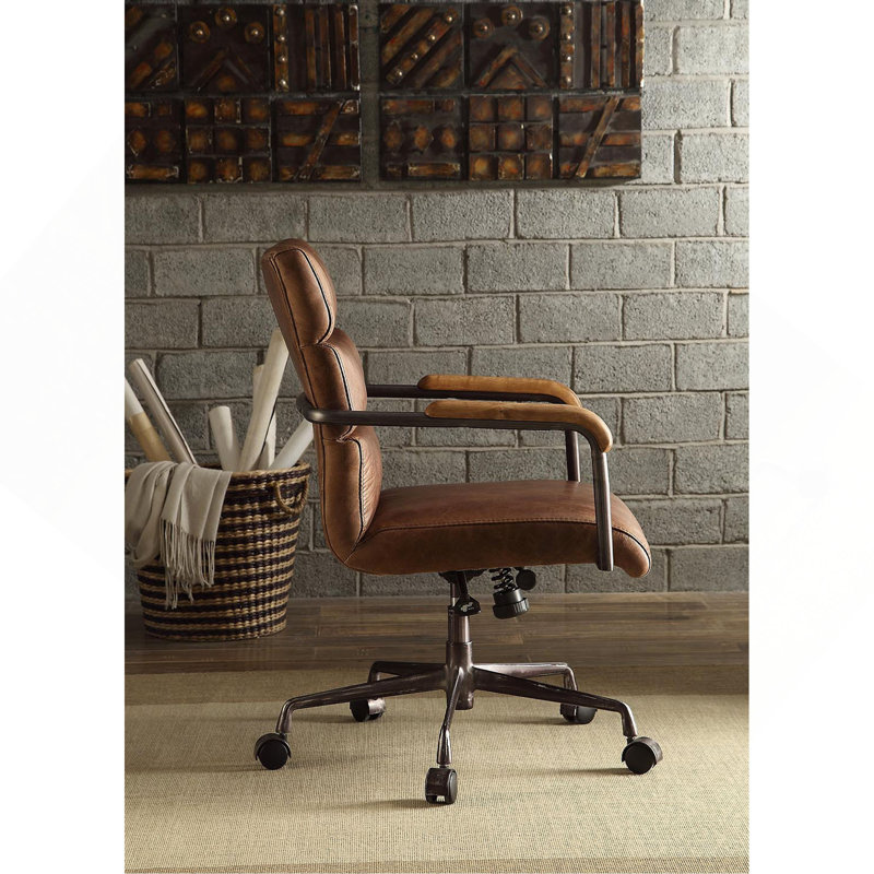Chaise de bureau Harith, Brun